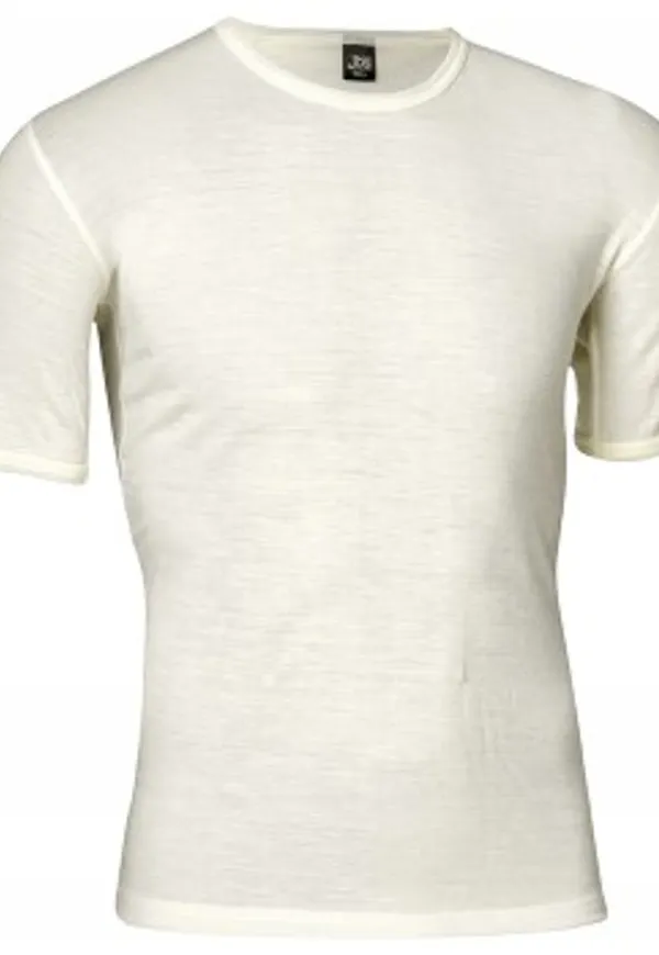 JBS Wool 99402 T-shirt Creme ull Medium Herr