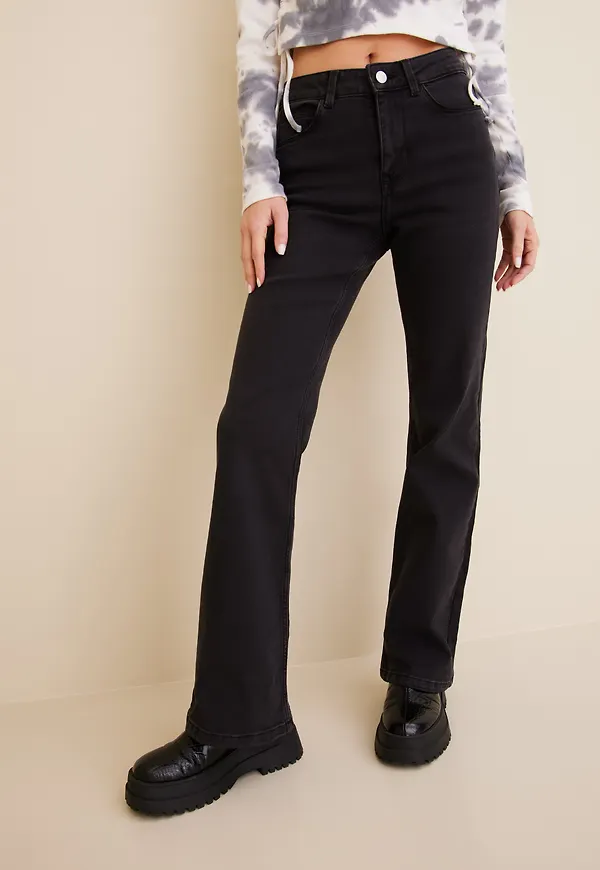 JdY - Bootcut & Flare - Jdynewflora Hw Flared DG30 Dnm Noos - Jeans - Bootcut & Flare