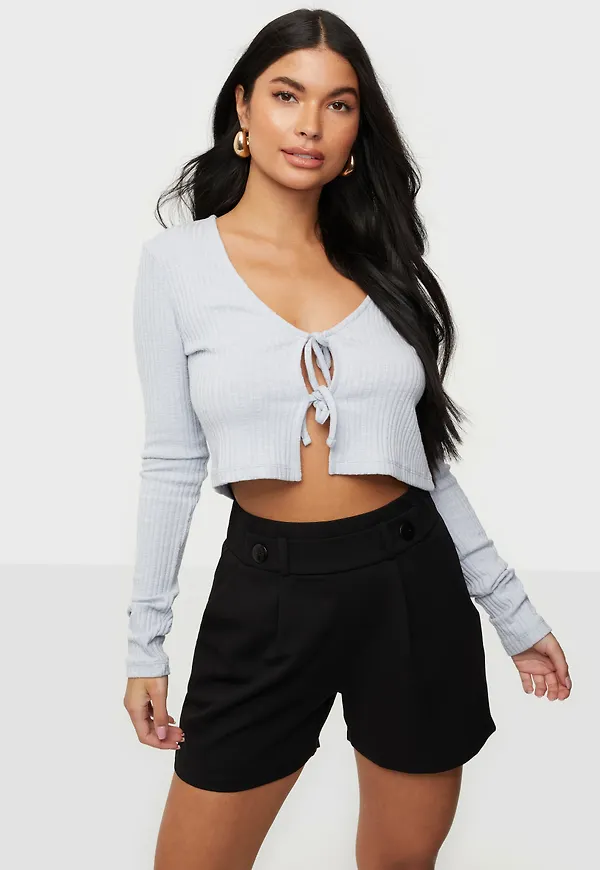 JdY - Byxor & Shorts - Black Black Button - Jdygeggo Shorts Jrs Noos - Byxor & Shorts