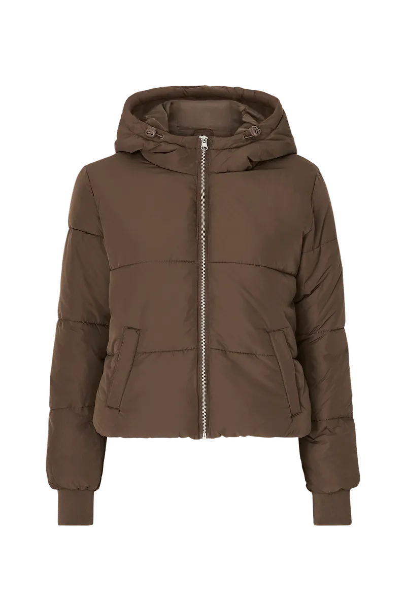 JDY - Jacka jdyNewerica Short Hood Jacket - Brun - 42