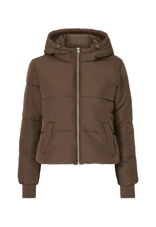 JDY - Jacka jdyNewerica Short Hood Jacket - Brun - 42