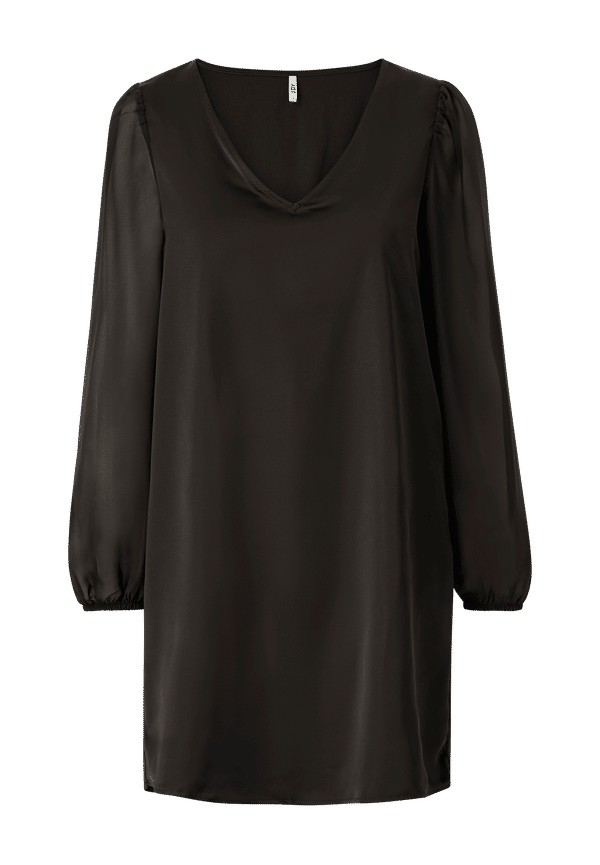 JDY - Klänning jdyHarper L/S Dress Wvn - Svart - 34