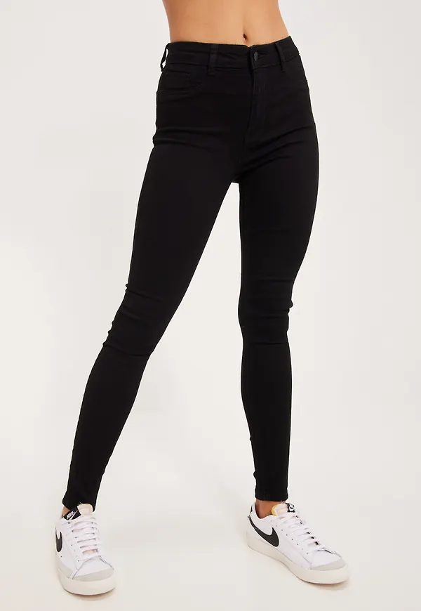 JdY - Skinny - Jdyvega High Push-Up Sk Blk Dnm Noo - Jeans - Skinny jeans