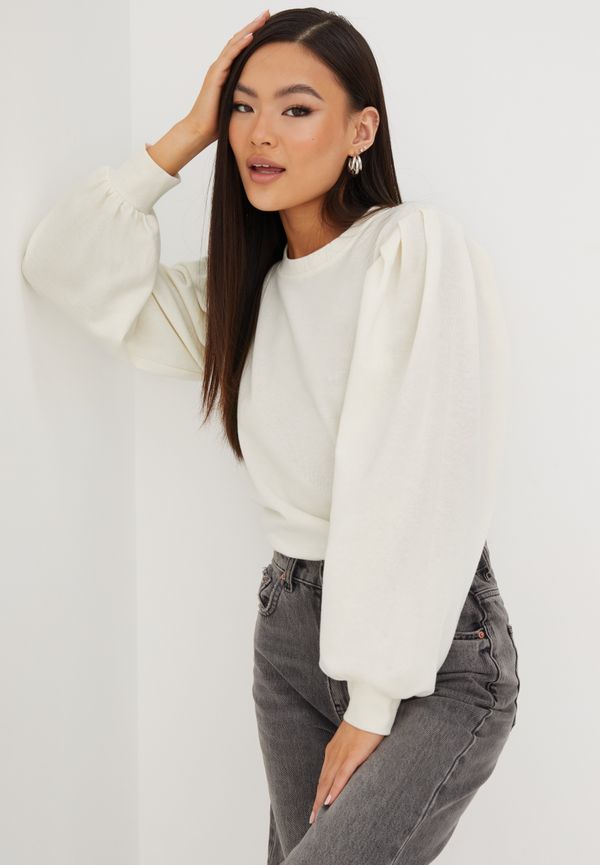 JdY - Sweatshirts - Cloud Dancer - Jdymathilde L/S Sweat Jrs - Tröjor - sweatshirts