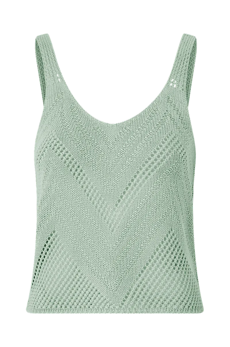 JDY - Topp jdySun Tank Top Knt - Grön - 36