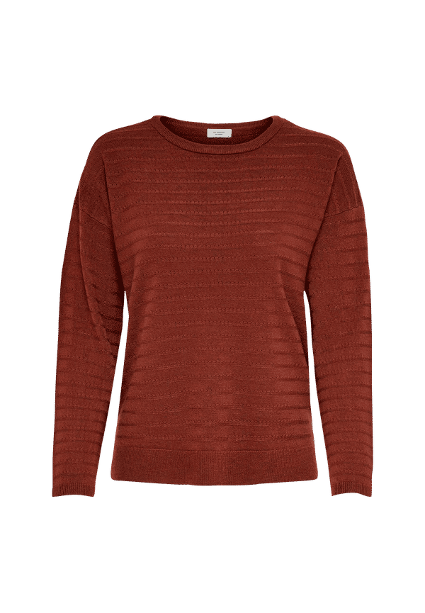 JDY - Tröja jdyGadot L/S Pullover Knt - Röd