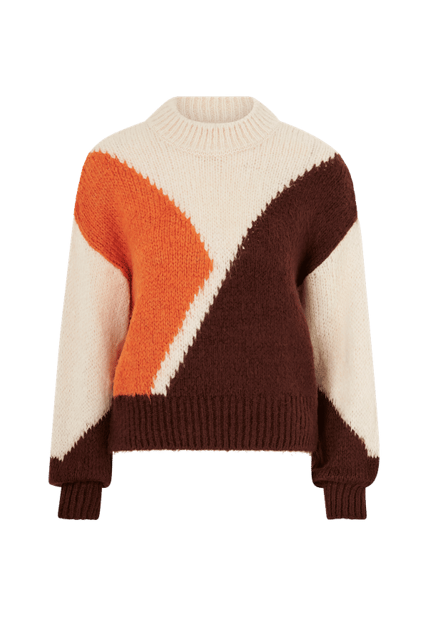 JDY - Tröja jdyKilian L/S Pullover - Vit