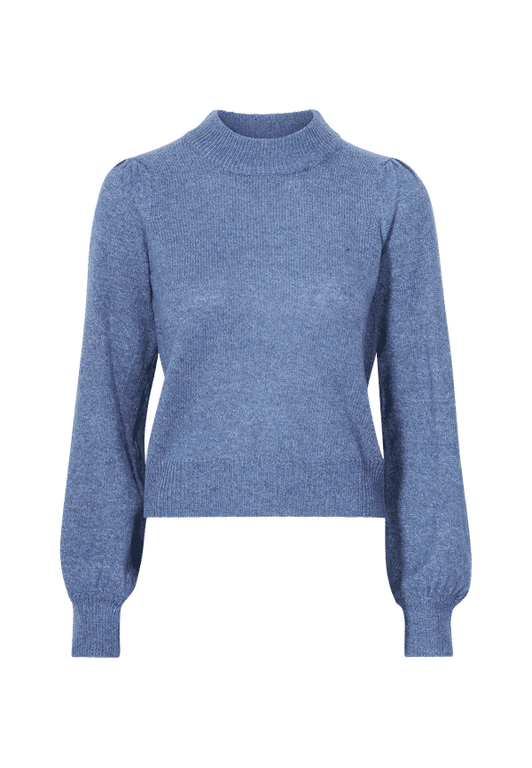 JDY - Tröja jdyRue L/S Pullover Knt - Blå