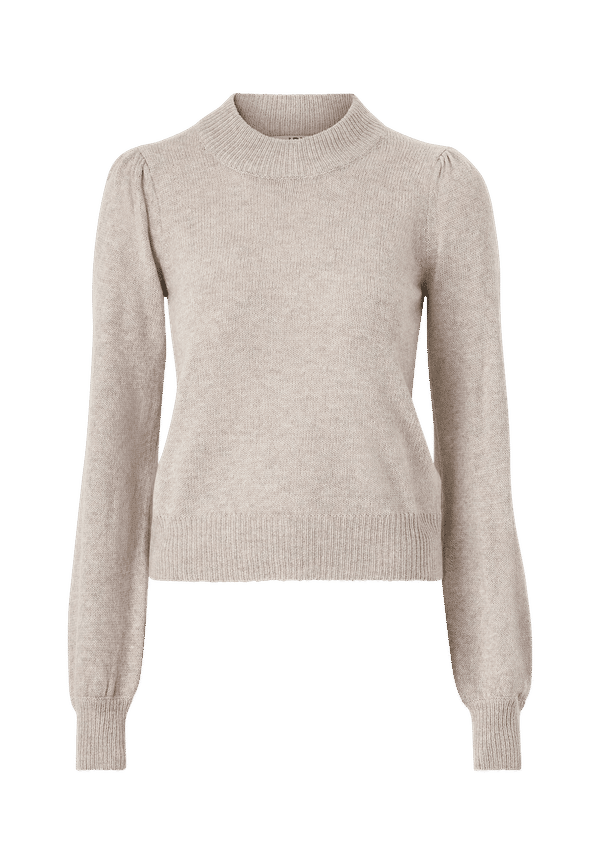 JDY - Tröja jdyRue L/S Pullover Knt - Grå