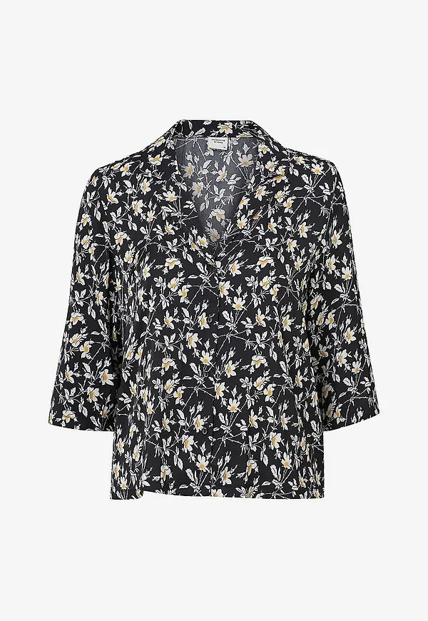 JDY - Blus jdyRock 3/4 Top - Svart