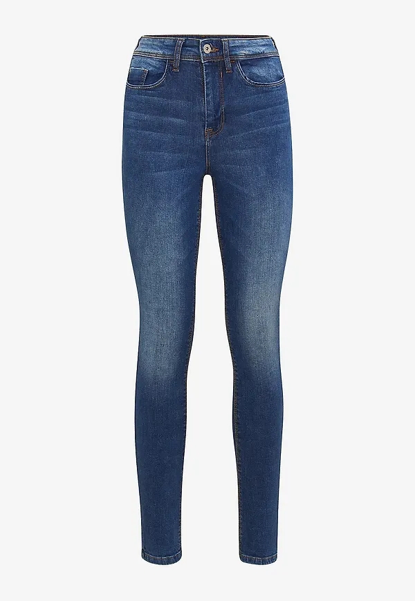JDY - Jeans jdyJona Skinny High - Blå