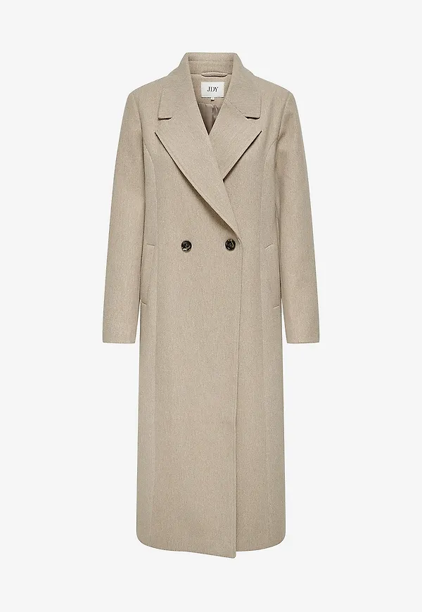 JDY - Kappa jdyViola X-long Coat - Beige