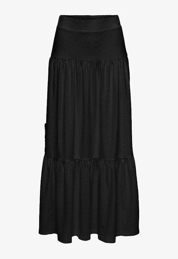 JDY - Maxikjol jdyCathinka Ancle Skirt Jrs - Svart
