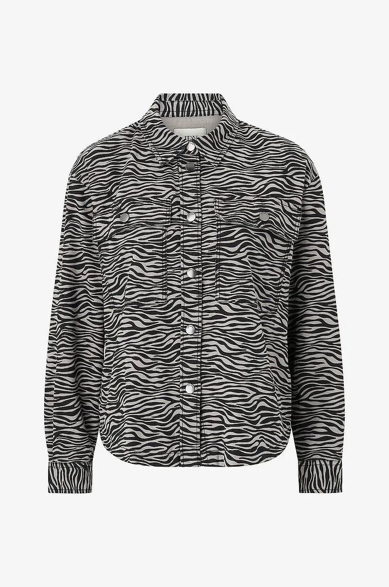 JDY - Skjortjacka jdyRay L/S Shacket - Grå
