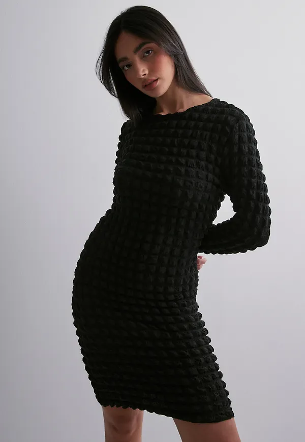 JDY - Svart - Jdyalba L/S Dress Jrs