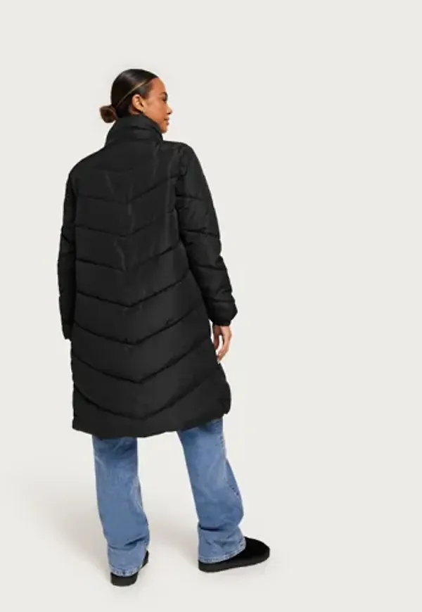 JDY - Svart - Jdynewfinno Long Padded Jacket Otw