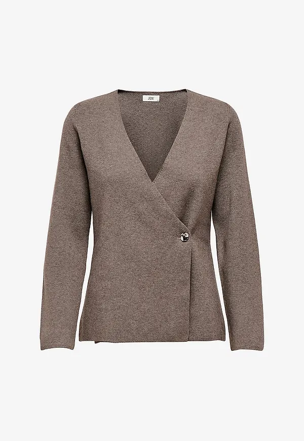 JDY - Cardigan jdyPrimed - Grå