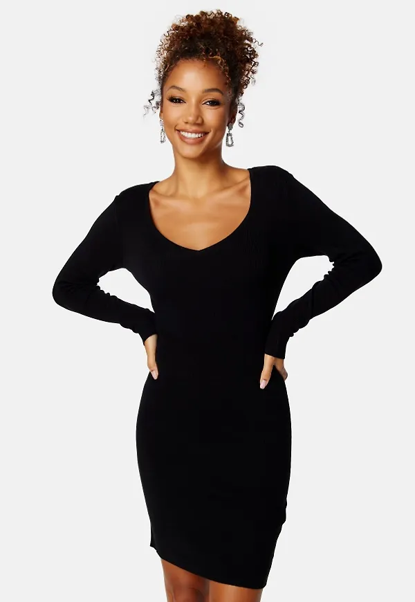 JDY Cirkeline Life Dress Black M
