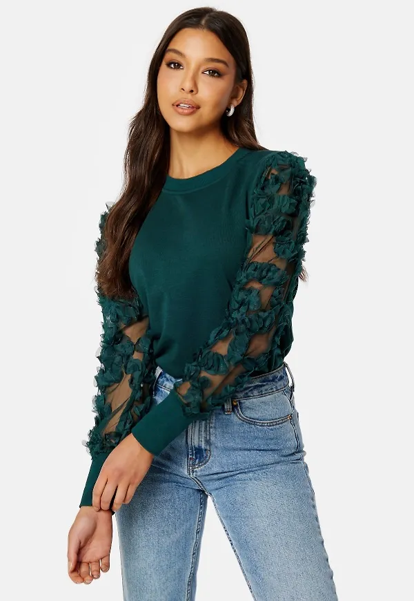 JDY Fairview L/S Sweat Ponderosa Pine XS