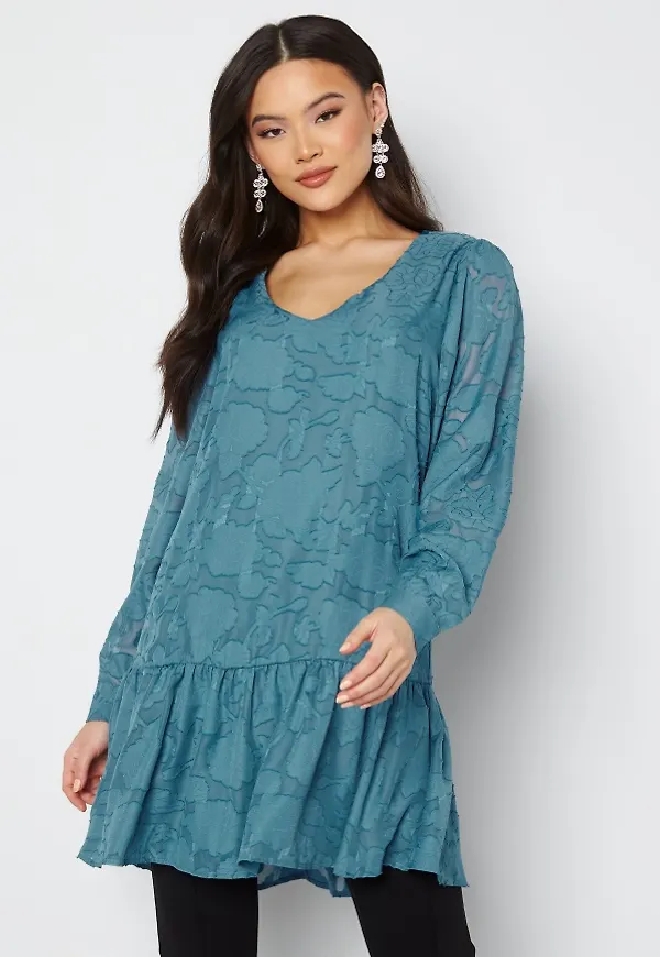 JDY Jovi LS Tunic Aegean Blue 38