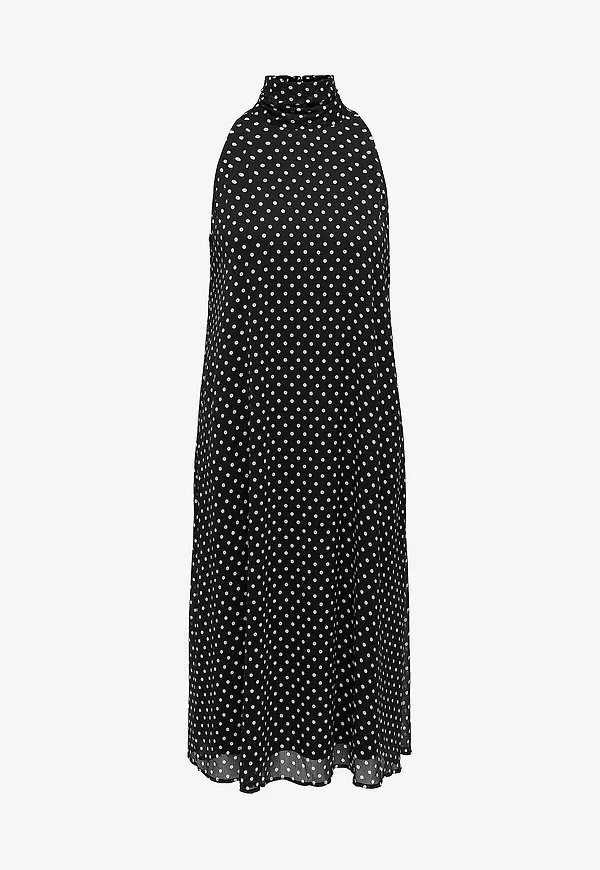 JDY - Klänning jdyPolka Halterneck - Svart