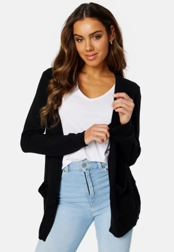 JDY Marco L/S Open Cardigan Black XS