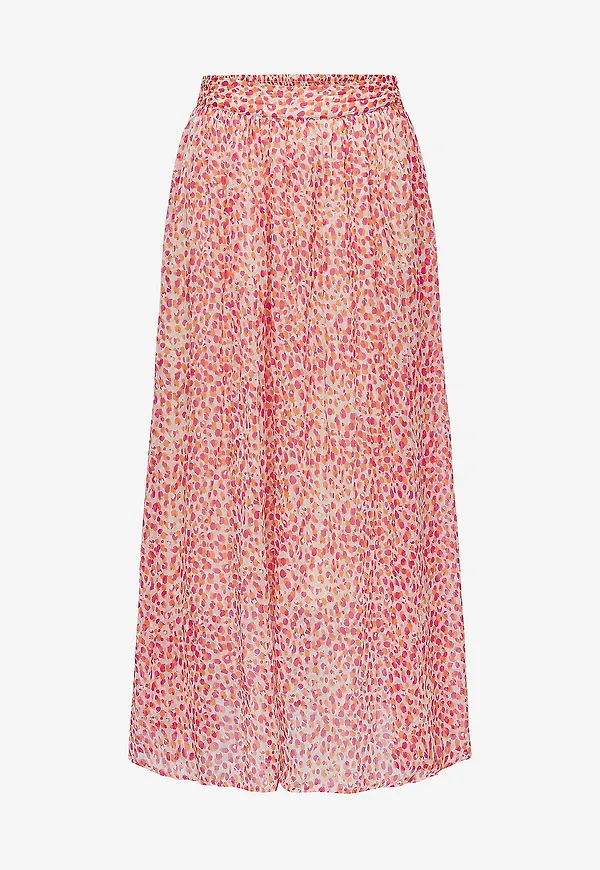 JDY - Maxikjol jdyJenify Life HW Maxi Skirt Wvn - Beige