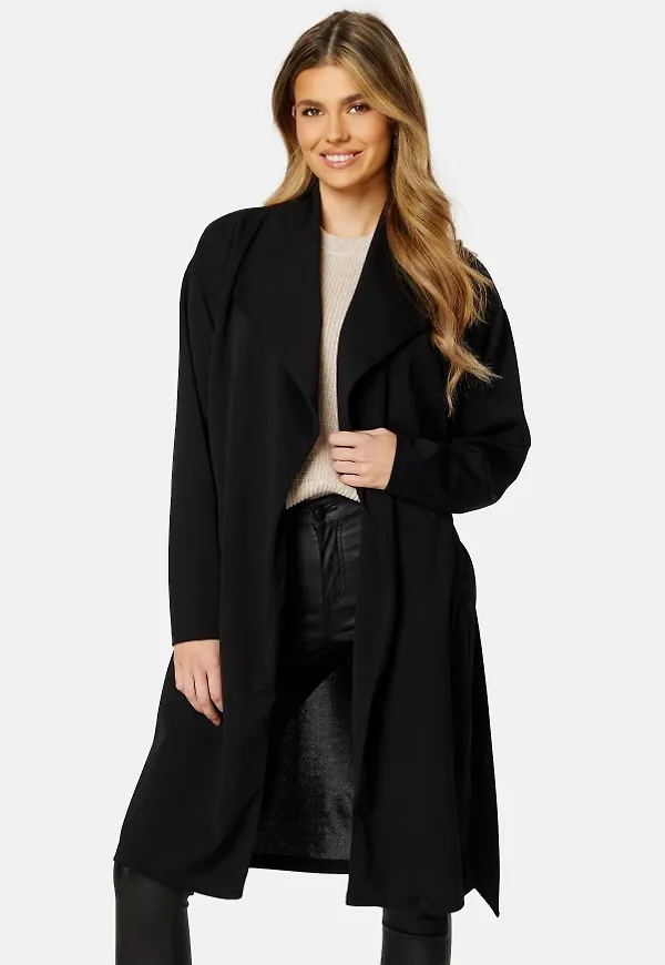 JDY Mekko Wrap Long Jacket Black XS