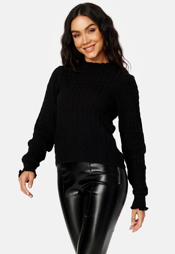 JDY Raben L/S Pullover Black S