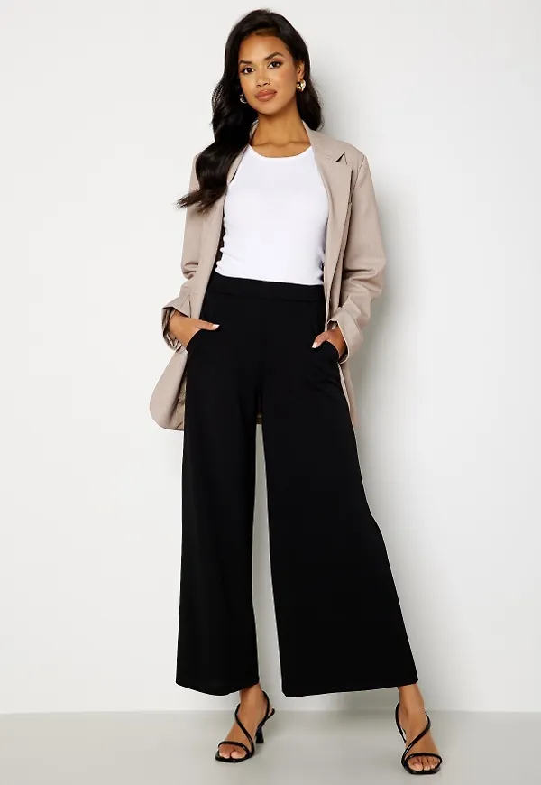 JDY Tanja Wide Flowy Pant Black M