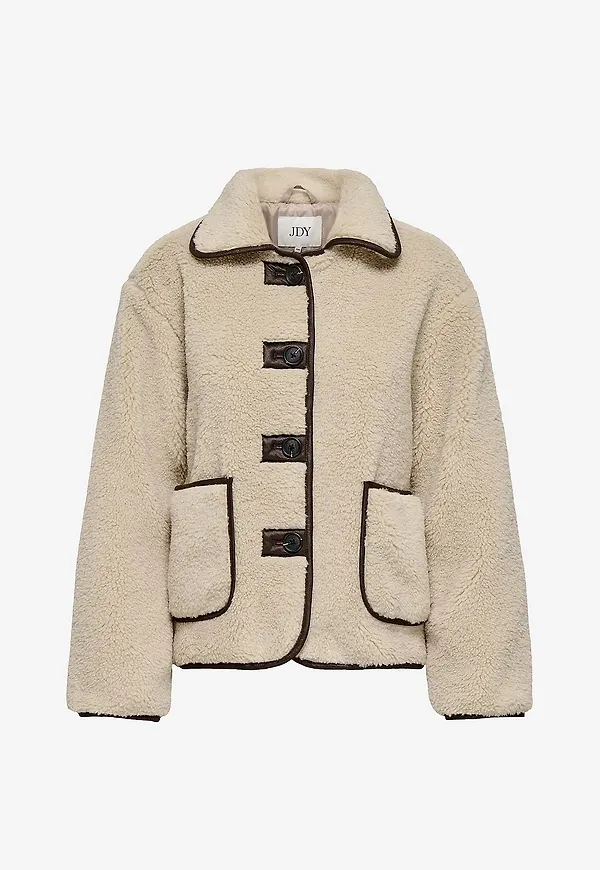 JDY - Teddyjacka Jdynoella Teddy - Beige
