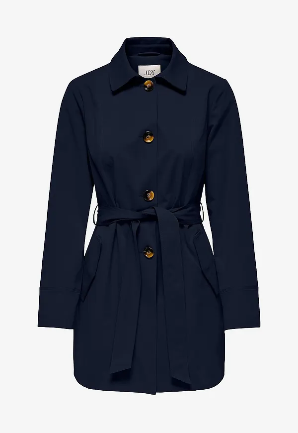 JDY - Trenchcoat jdyIsadora - Blå
