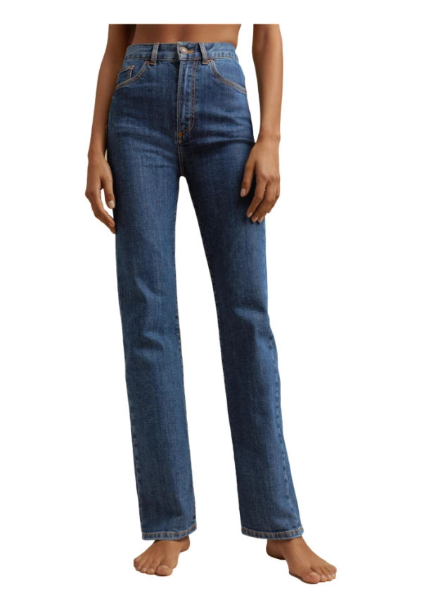Jeanerica Eiffeljeans Blå, Dam