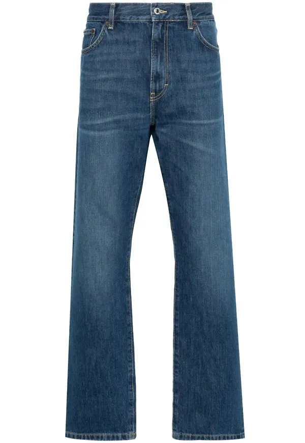 Jeanerica straight-jeans - Blå
