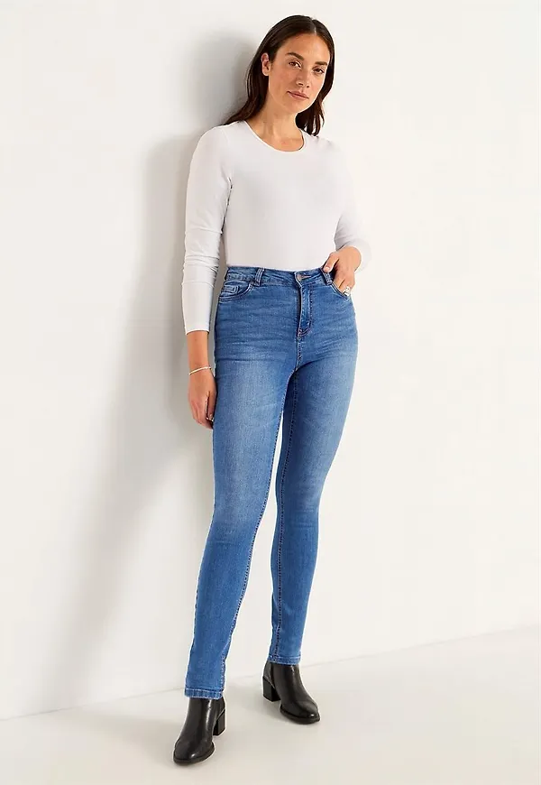 Jeans i superstretchig denim Ella