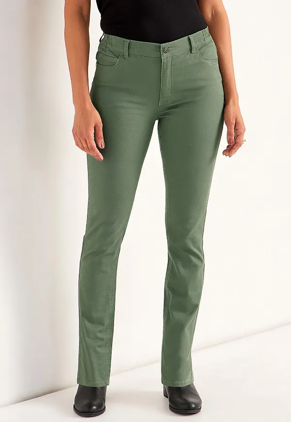 Jeans med resårmidja