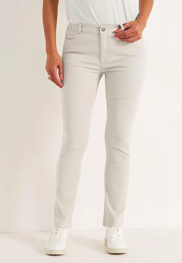 Jeans med resårmidja