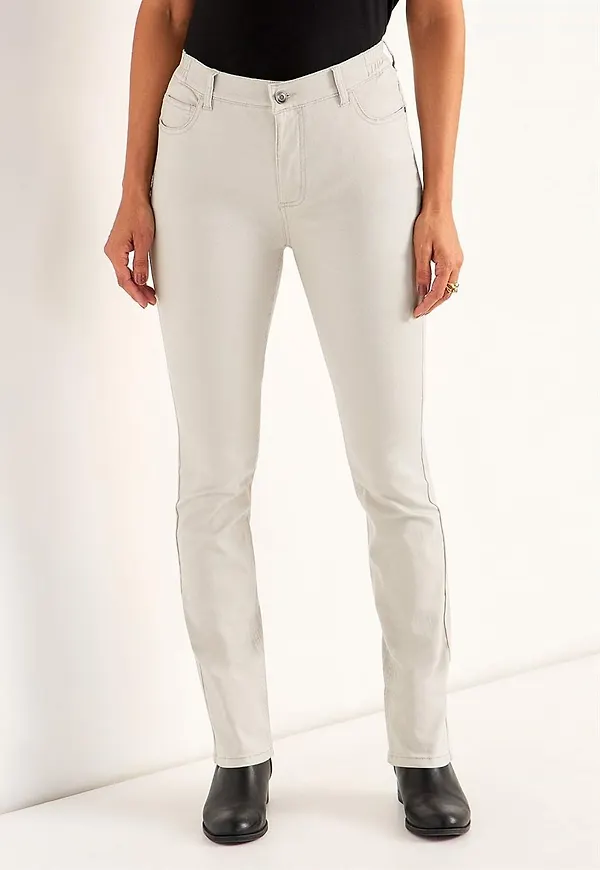 Jeans med resårmidja