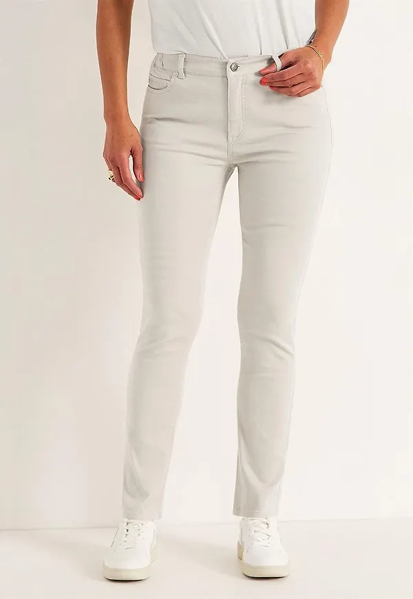 Jeans med resårmidja