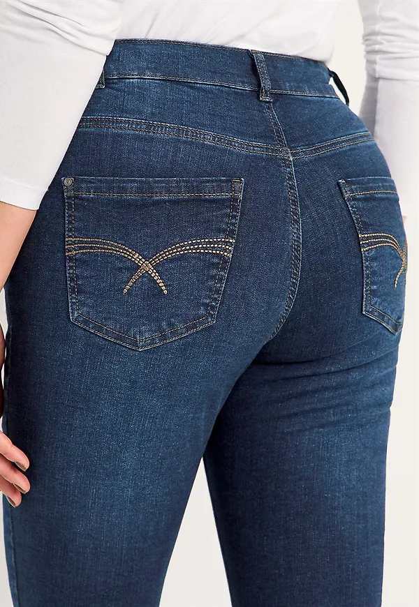 Jeans med resår i sidorna - två längder Elsa