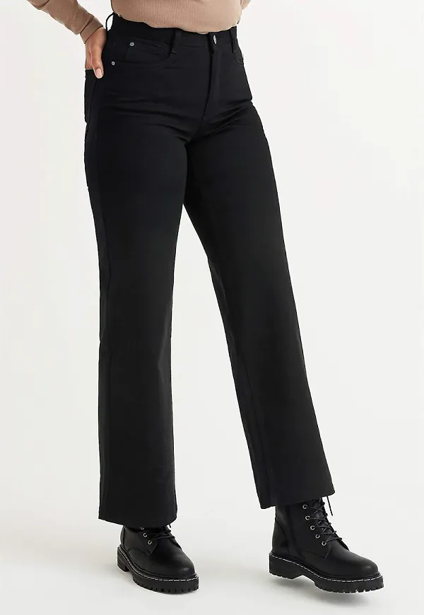Jeans med vidd
