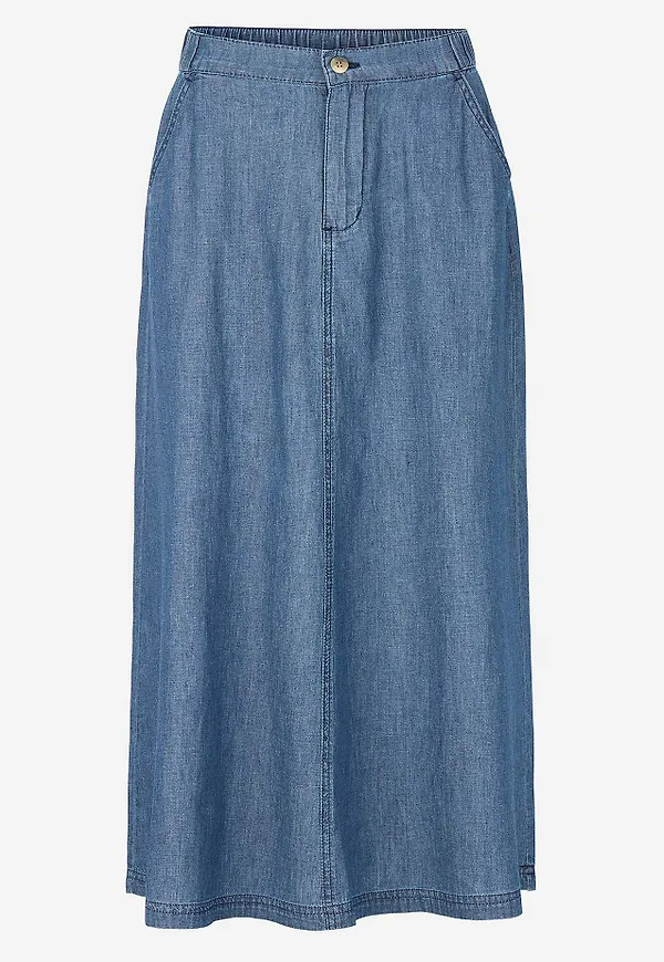 Jeanskjol med fickor