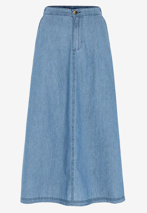 Jeanskjol med fickor
