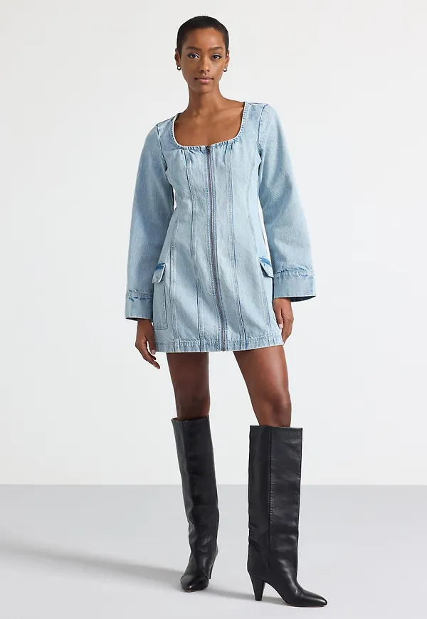 Jeansklänning