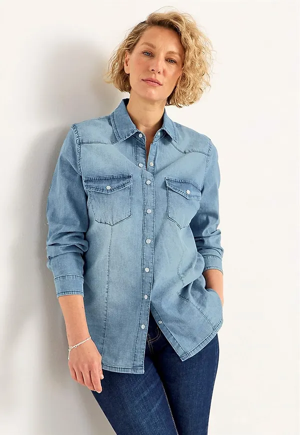 Jeansskjorta