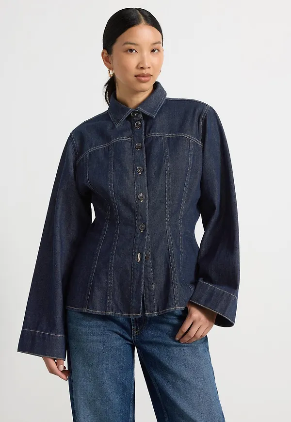 Jeansskjorta