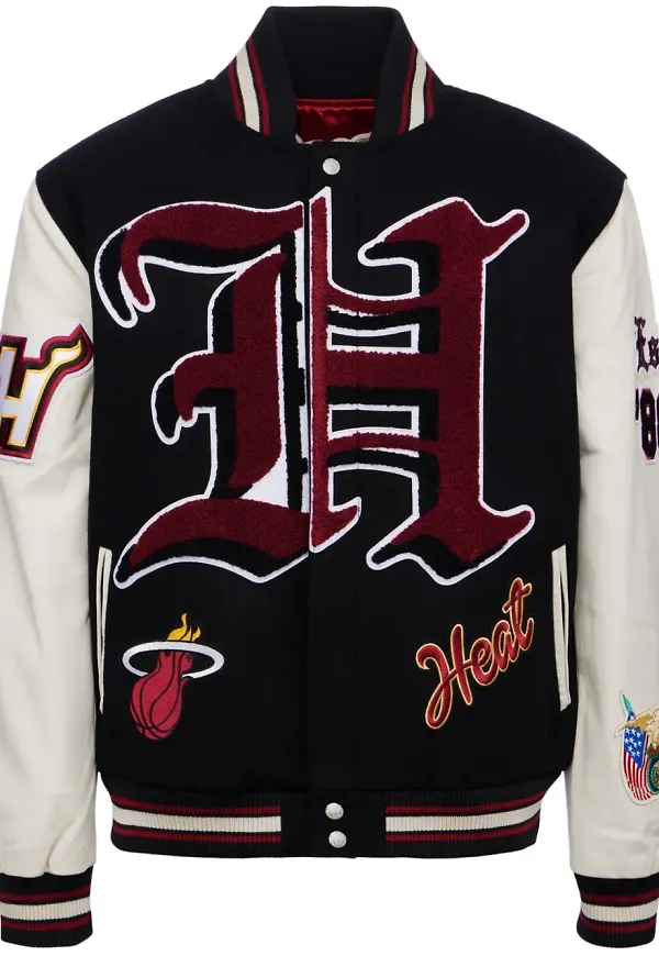 Jeff Hamilton Miami Heat jacka - Svart