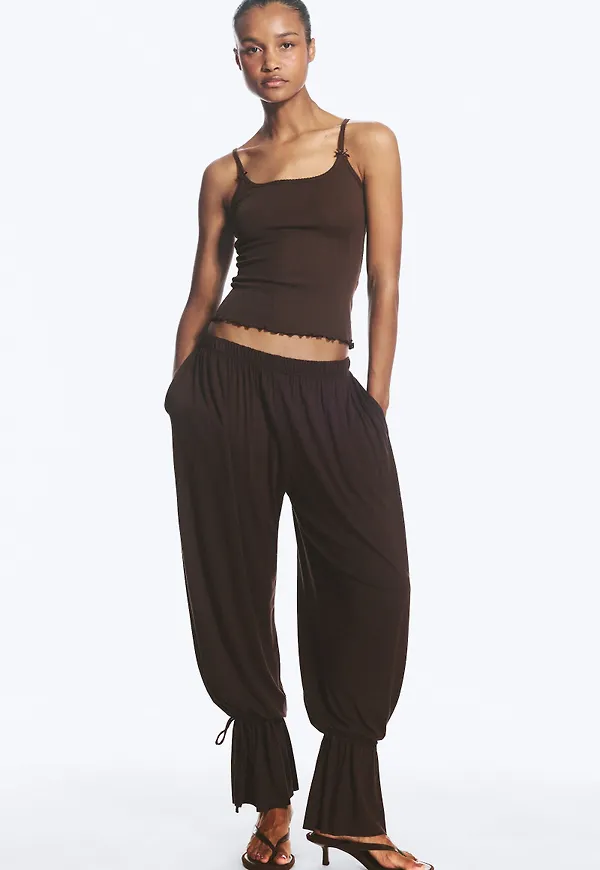 Jersey Balloon Trousers
