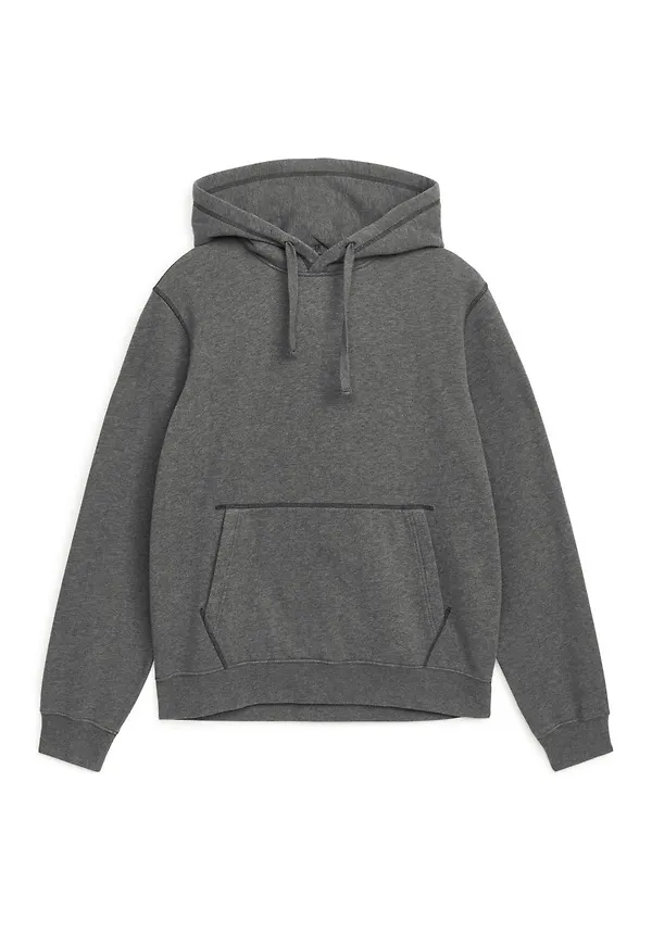 Jersey Lounge Hoodie - Grey