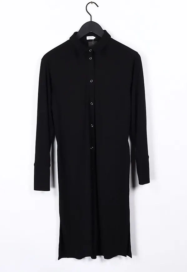 Jersey Shirt Dress